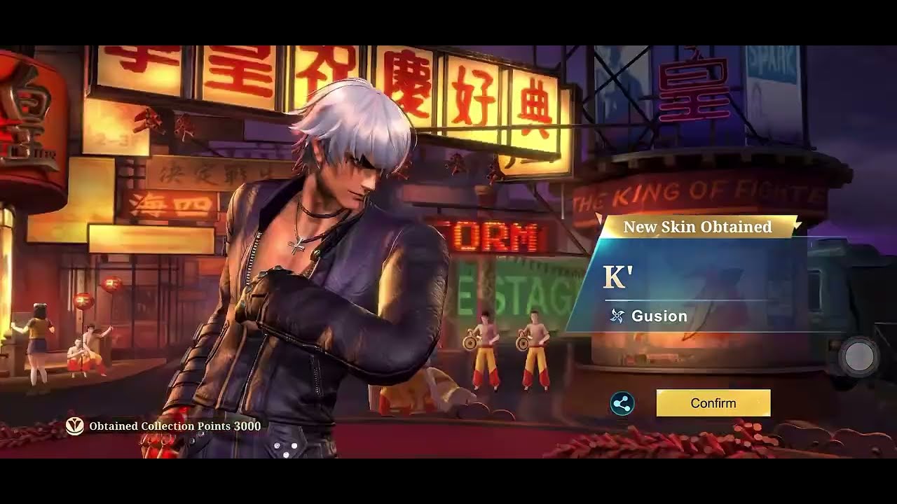 How many draw from kof gusion skin(k).Moba legends 5v5 mlbb...#MOBA55GoldenMonth #MOBA55Creator