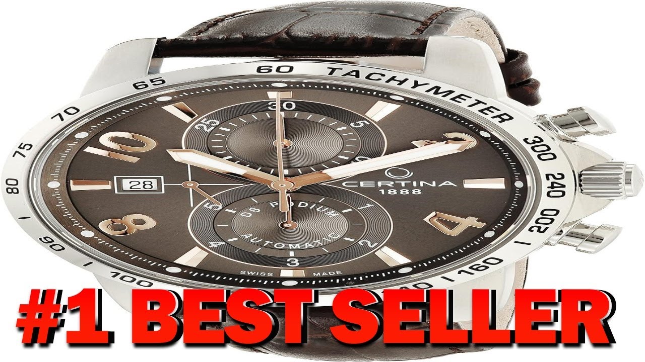 Certina Mens DS PODIUM Stainless Steel Swiss Automatic Sport Watch C0344271608701 - B0BDMWBZCV