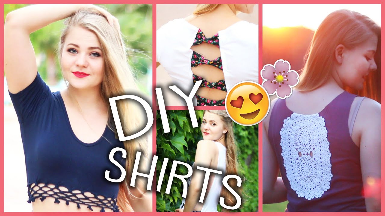 DIY SHIRTS - Crop Top, Cut Out & More! + Ankündigung