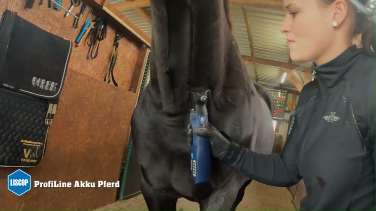 Liscop ProfiLine scheermachine met Li-ion accu voor paard