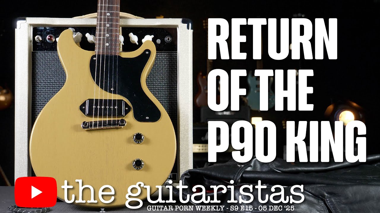 The Gibson Les Paul Junior DC Is Back… In TV Yellow!! 😛👌