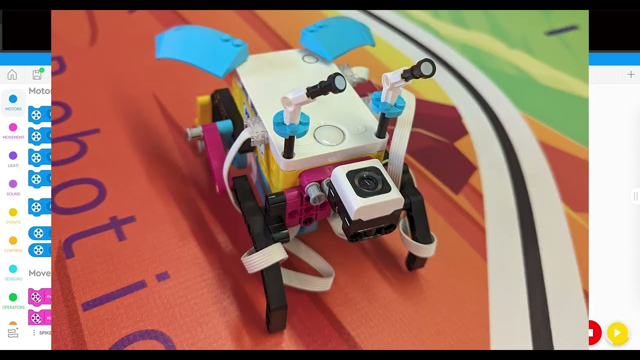Teaching LEGO Robotics Lesson 1: Walking Insect