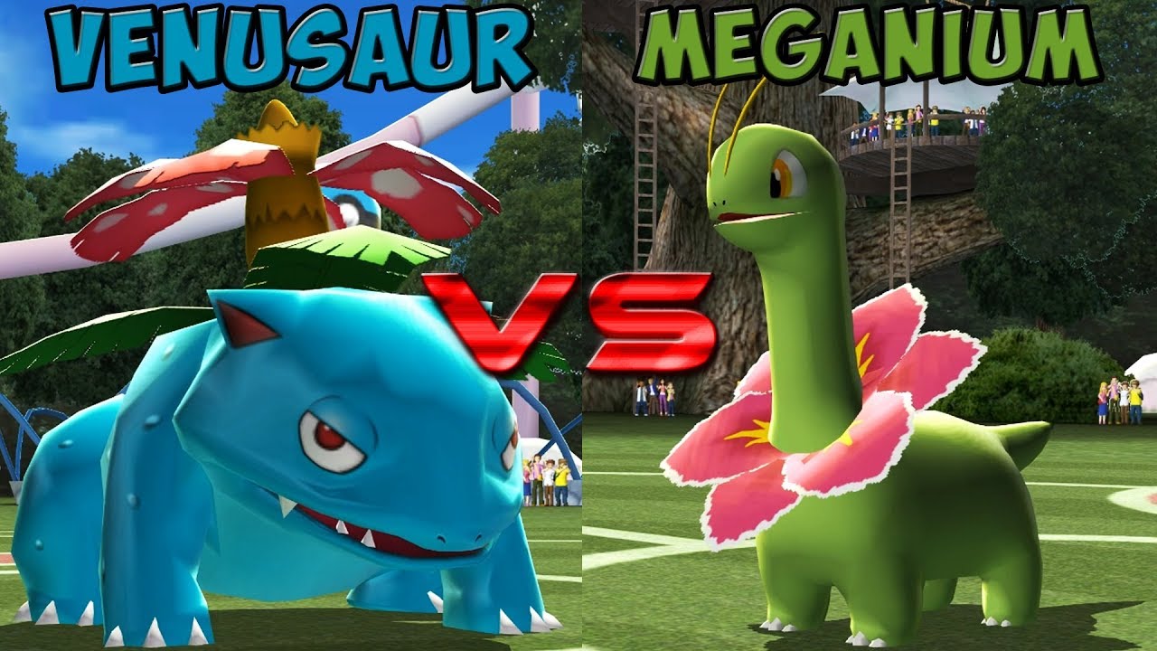Pokemon battle revolution - Venusaur vs Meganium