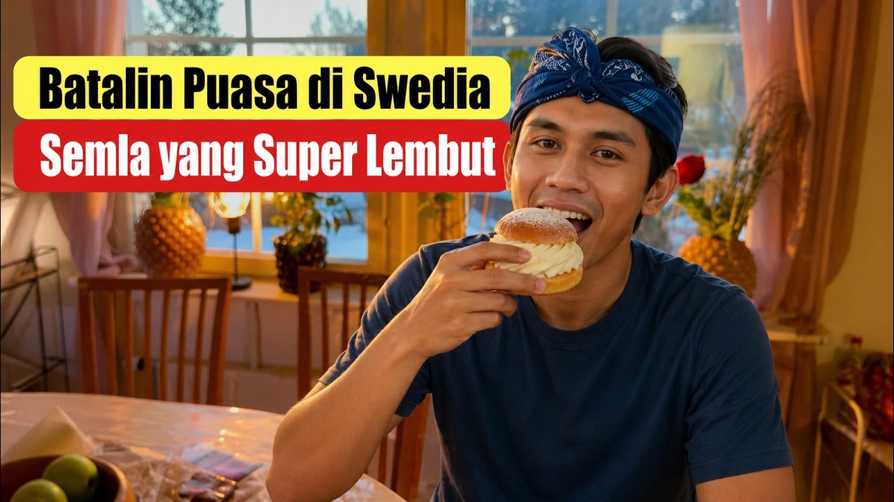 Batalin Puasa Tanpa Ragu di Swedia dengan Semla Ini, Lihat Kenikmatannya! Safari Ramadan Luar Negeri
