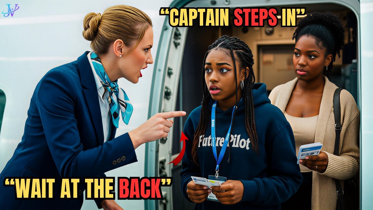 She Was Told to Wait Behind Everyone… 😳 Until the Captain Saw Her Badge.