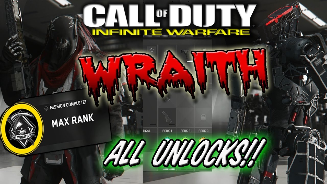 Mission Team Complete! WRAITH - (INFINITE WARFARE - MISSION TEAMS - IW - UNLOCKS)