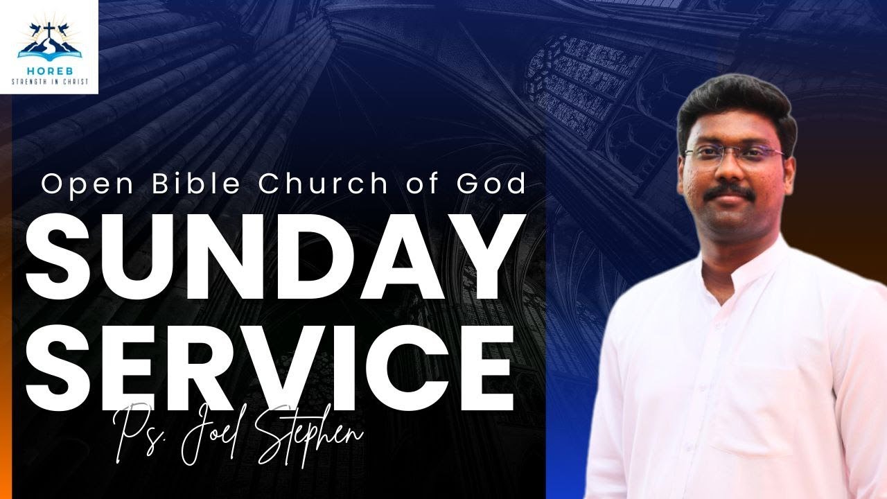Sunday Service | Pr.Joel Stephen | OBC Tirupur | 08 FEB 2026