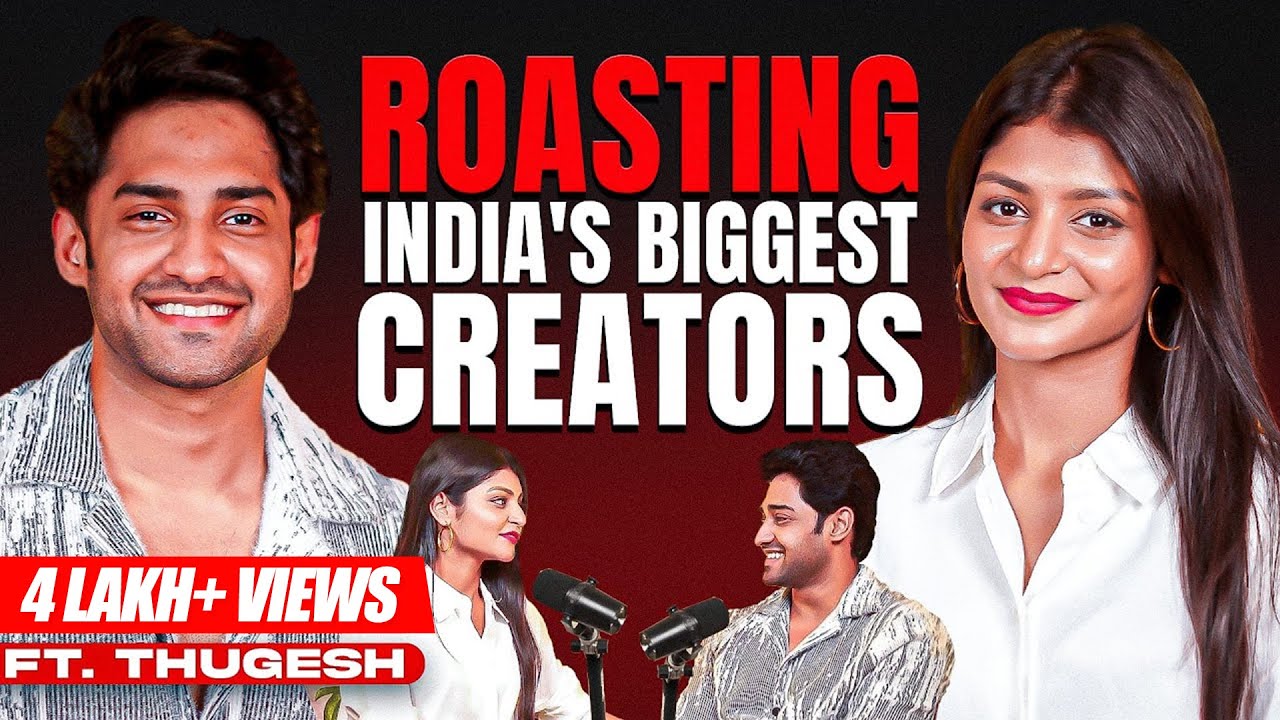 @Thugesh on @souravjvlogs, fights with creators | Sadhika Sehgal |EP 34