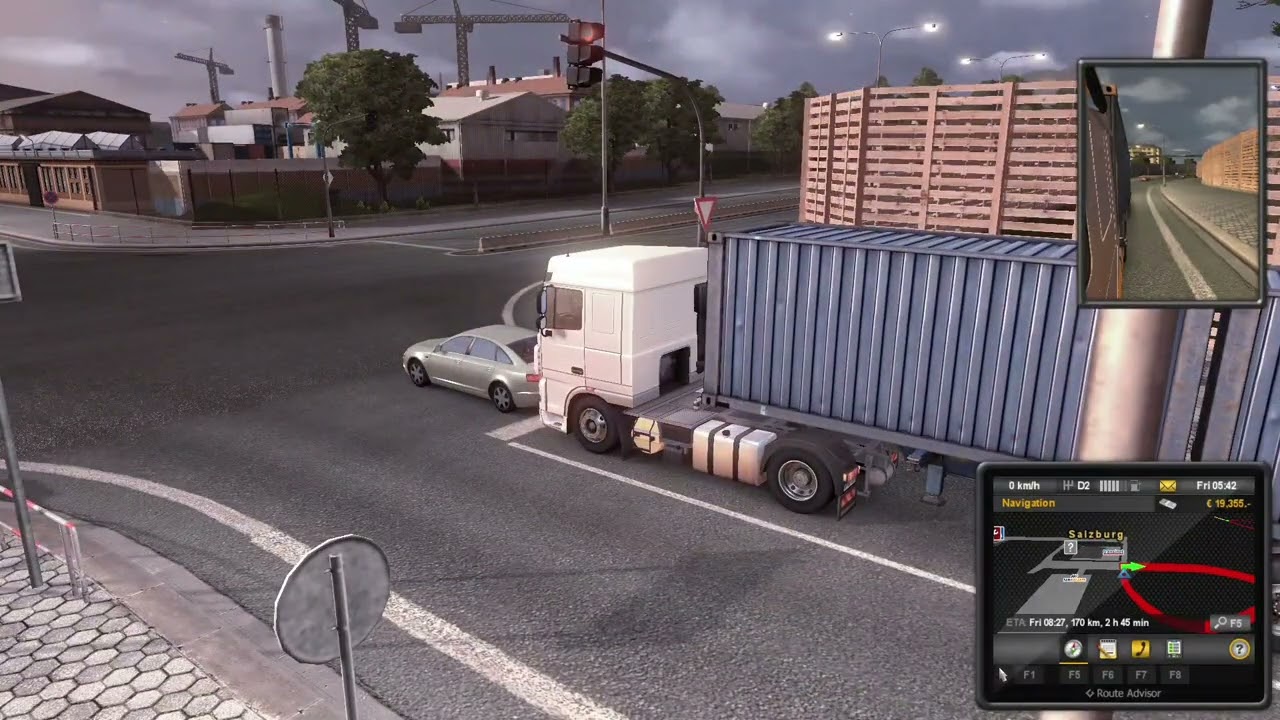 Realistic Driving Simulation – Euro Truck Simulator 2