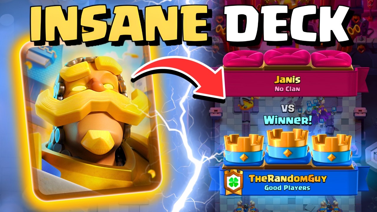 The BEST Deck To Get 14,000 Trophies EASY!