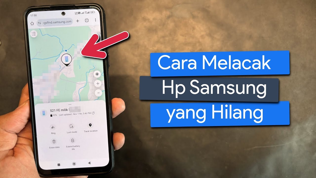 Cara Melacak HP Samsung yang Hilang