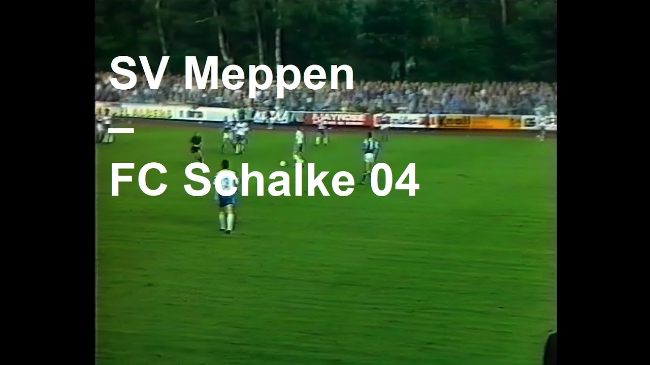 90/91 SV Meppen – FC Schalke 04