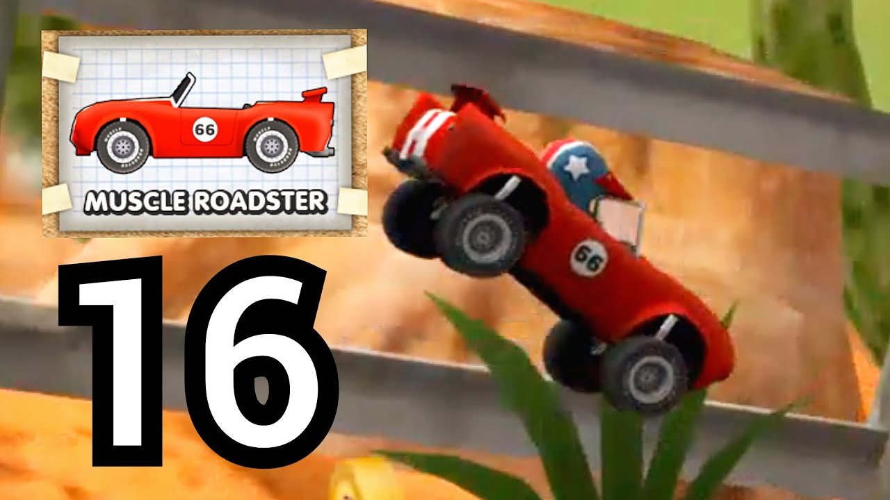 16.Mini Racing Adventures - ALL TRACKS Walkthrough→(MUSCLE ROADSTER✅)←Mobile Gameplay (Modded)