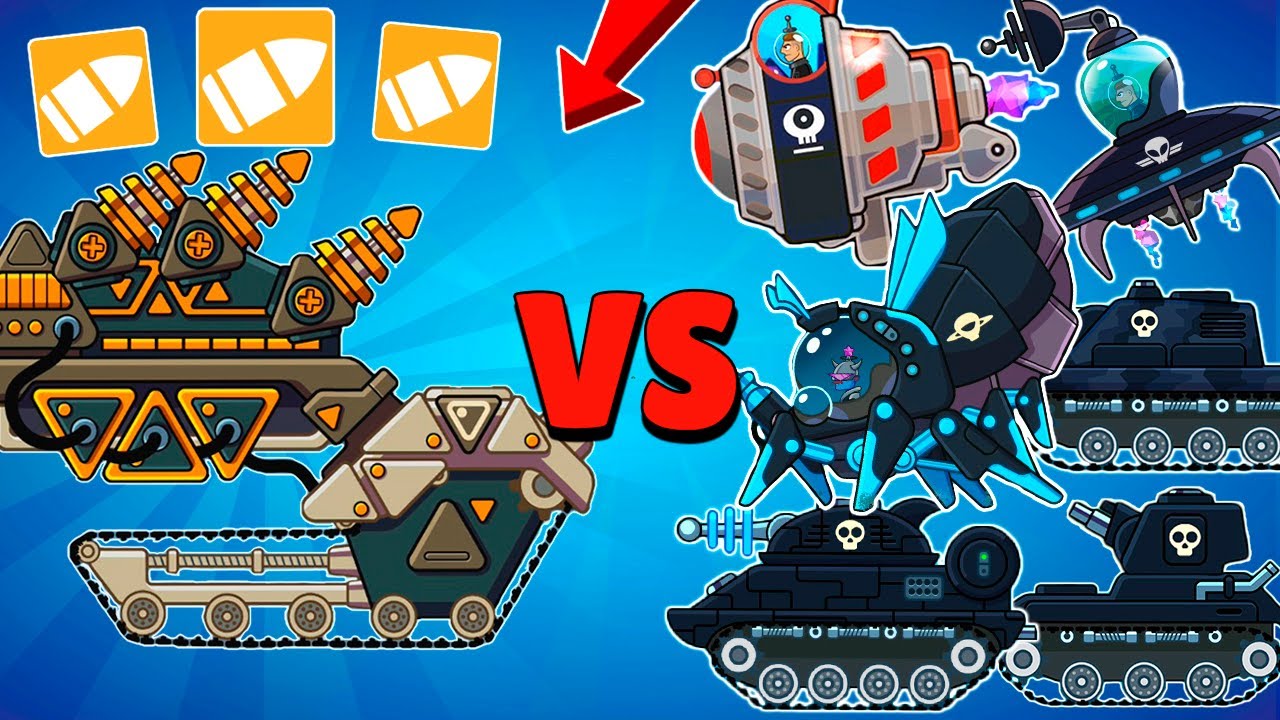 40K DAMAGE on a TANK BATTERY and BIG BULLET VS ALL BOSSES in Hills of Steel. Tank Boss Battle