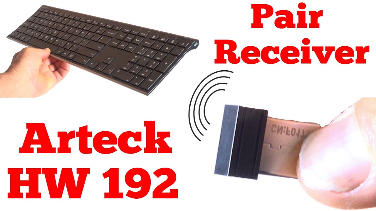 Сопряжение клавиатуры Arteck HW192
