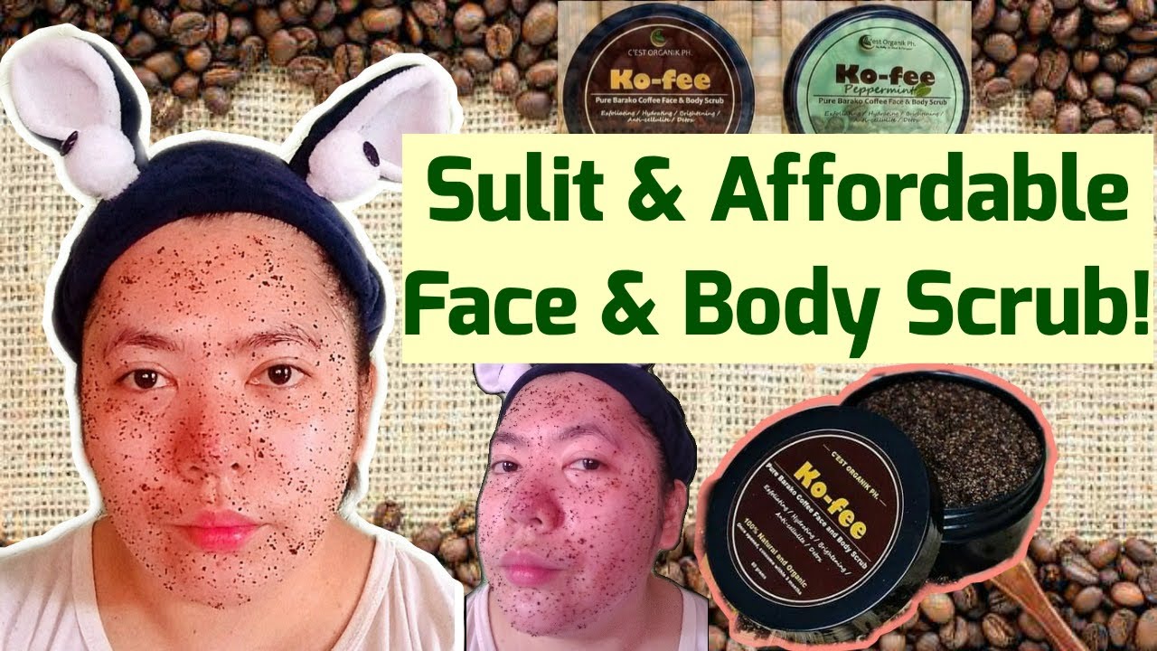 KO-FEE Face and Body Scrub! Nasubukan niyo na ba? \ MarieBiscuit