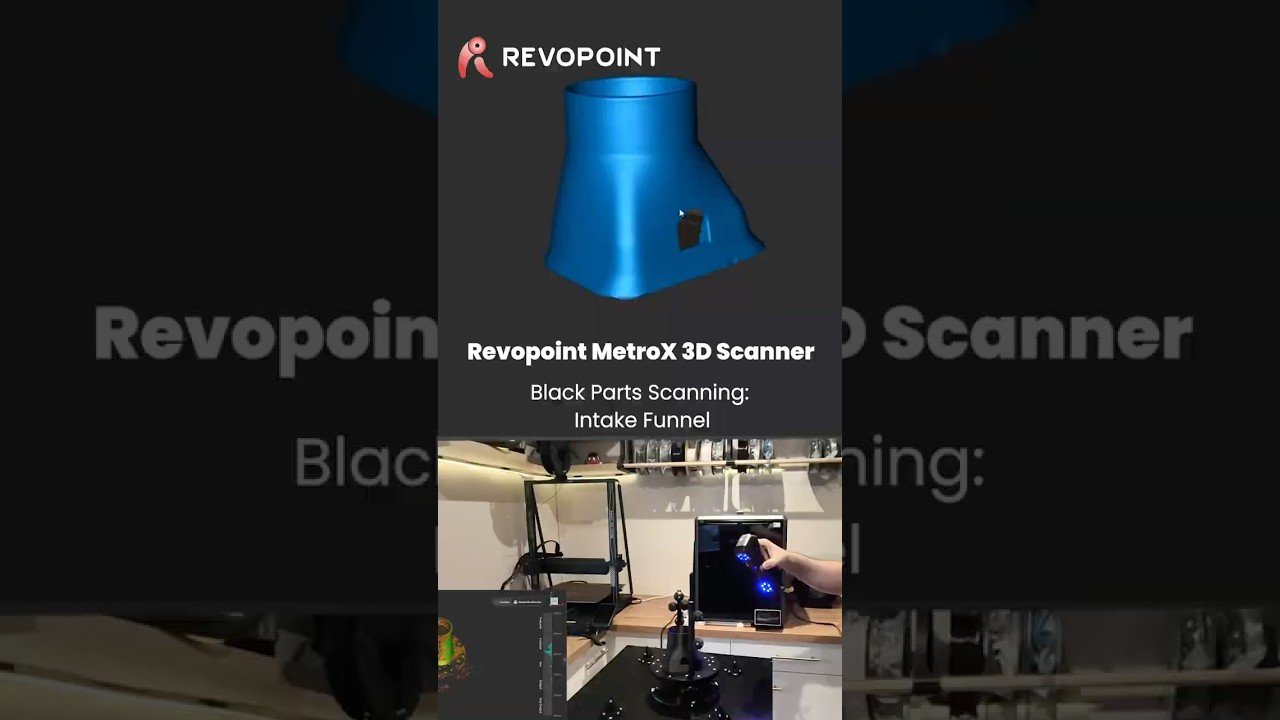 Revopoint MetroX - Scanning a BMW E36's Brake Cooling Funnel #MetroX #3DScanning #BMW #Superberline