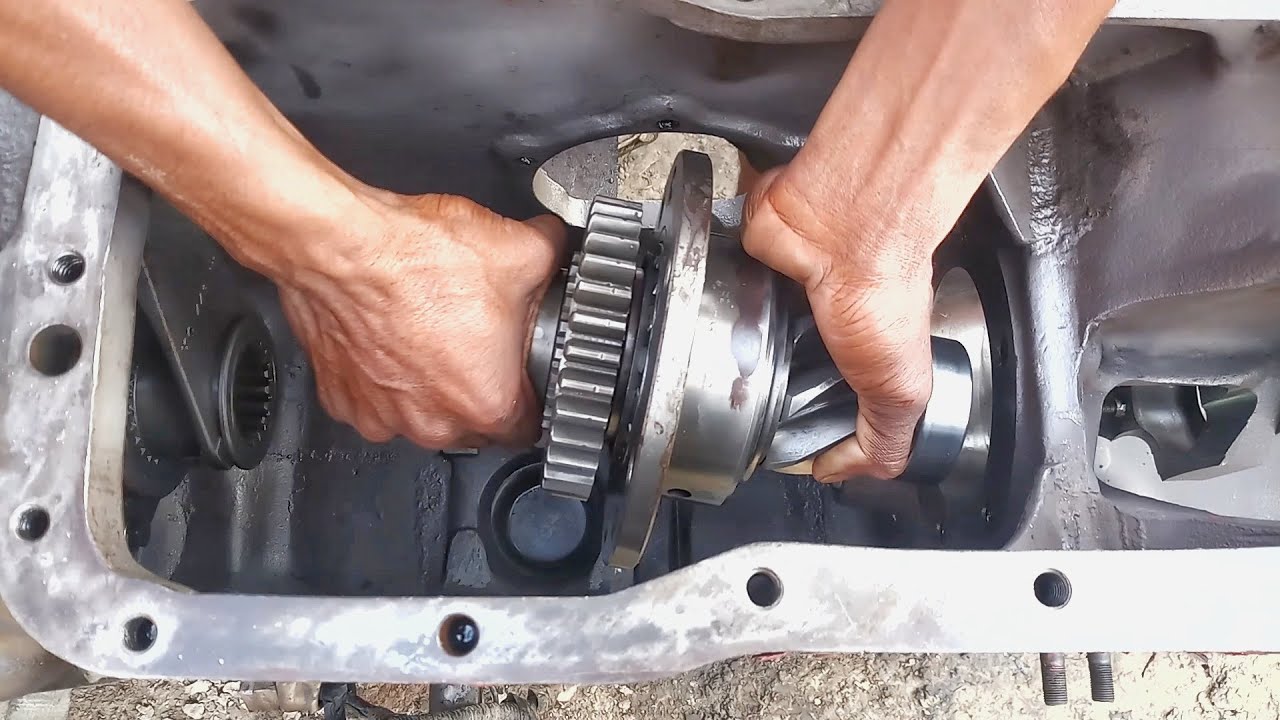 Massey Ferguson DI 5245 HP 50 Crown Wheel Pinion Part-4 || Massey tractor Crown Wheel Pinion Part-4