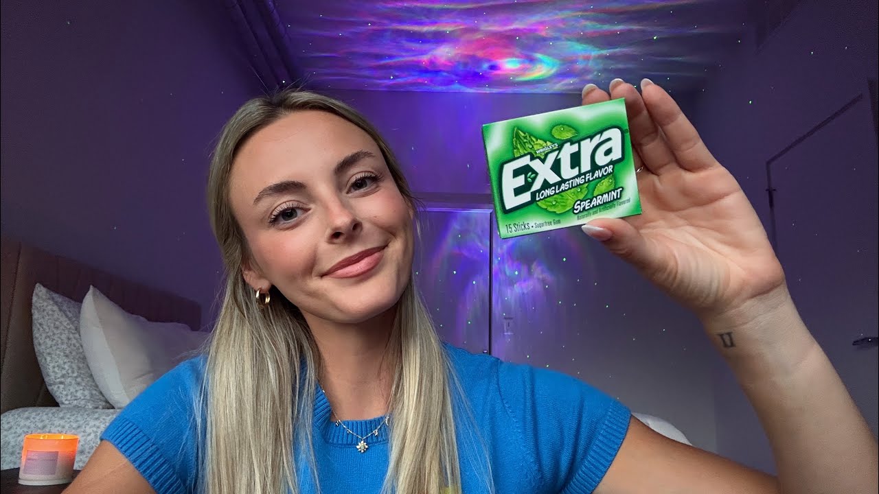 ASMR | Chewing Gum, Rambling, Nail Tapping & More