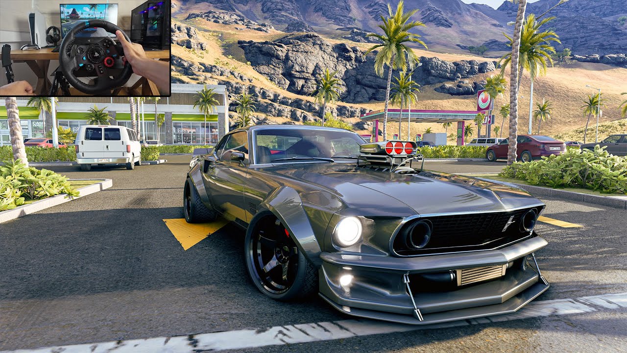 The Crew Motorfest - Mustang Boss 429 Free-Roam (Logitech G29)