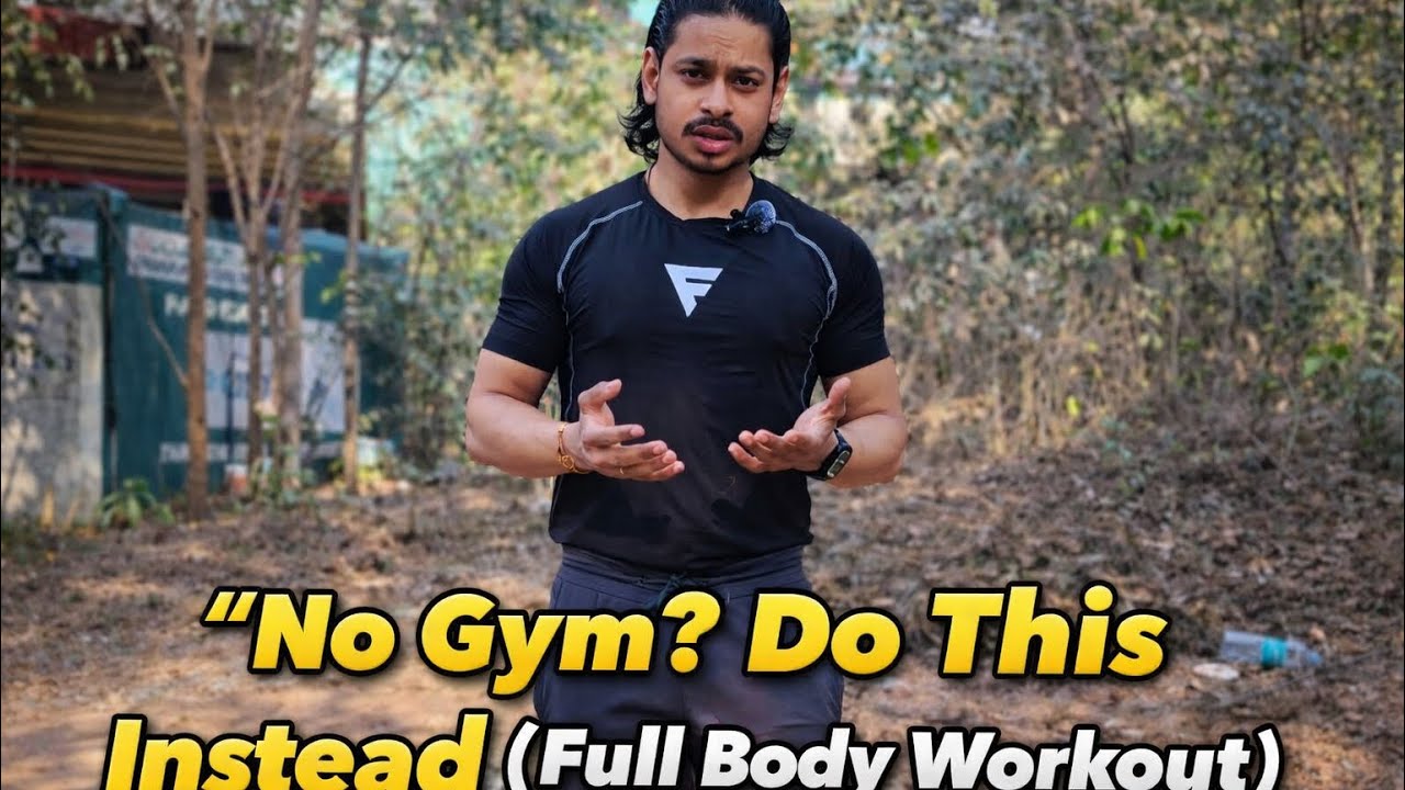 “No Gym? Do This Instead (Full Body Workout)”