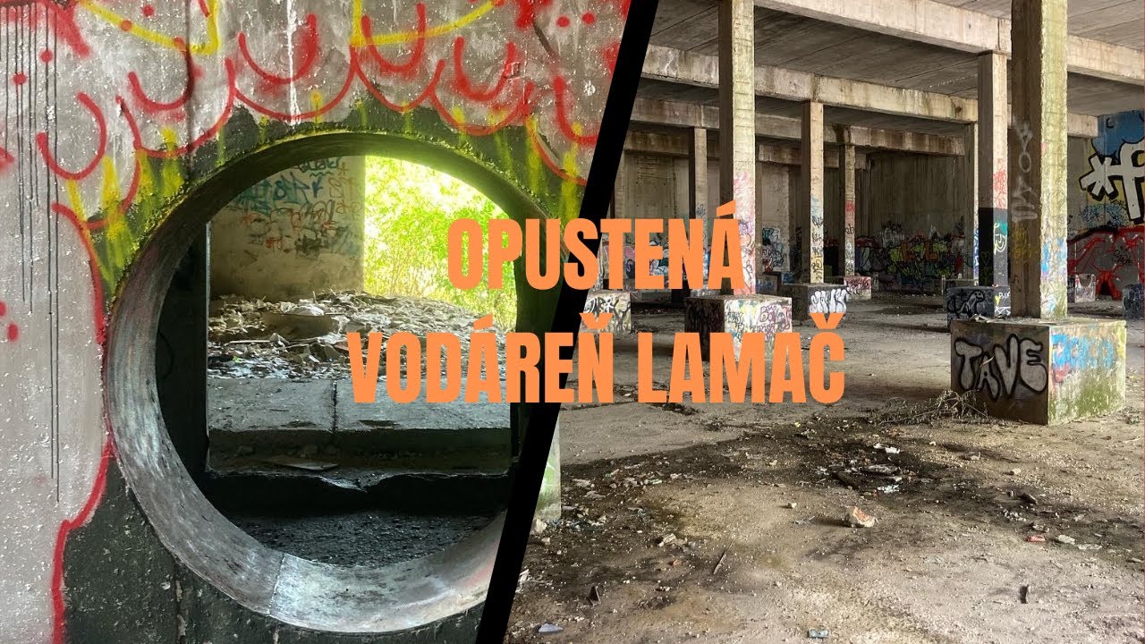 Opustená Vodáreň Lamač PLNÁ GRAFITOV !!!