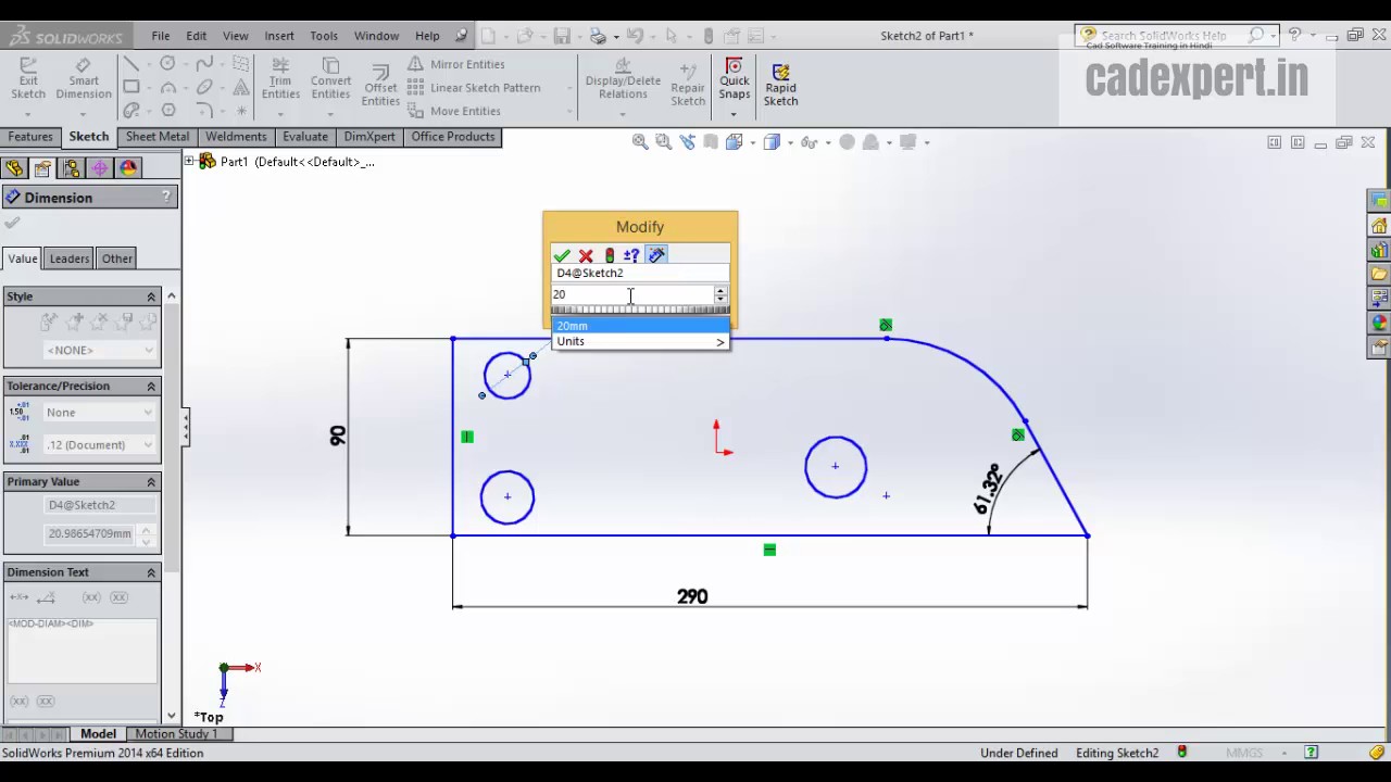 SolidWorks Tutorials in Hindi 