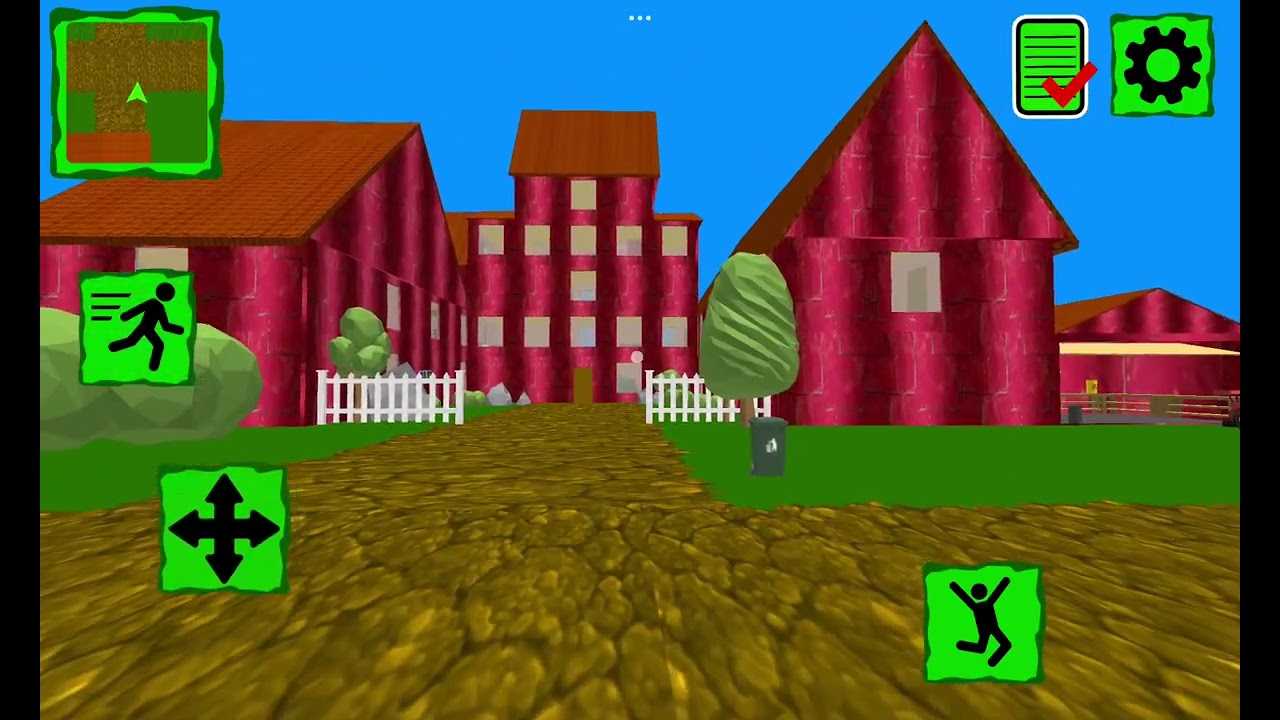 Monster neighbor family house level 1
