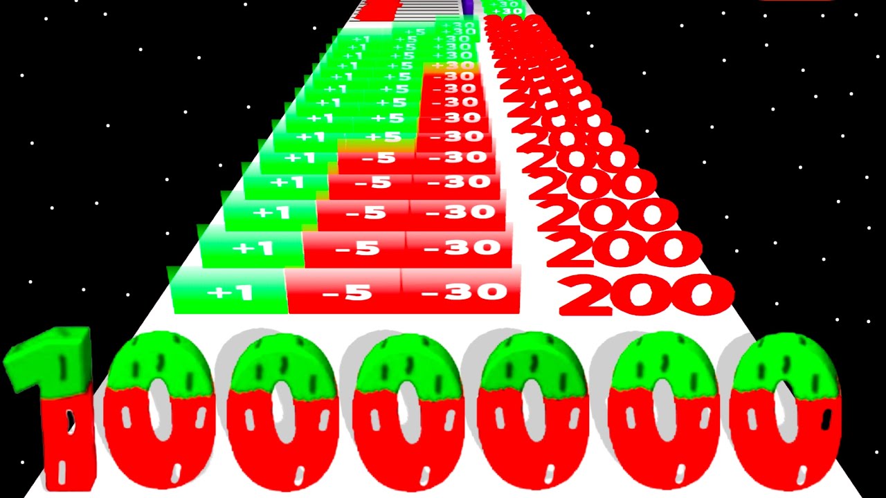 Numbers Run & Merge Master 3D Vs Number Run Shooting Level Up Number (infinity Number Master) Game