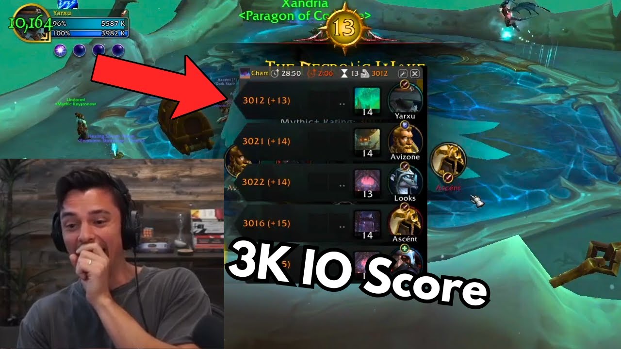 I GOT 3K MYTHIC+ IO SCORE ON TWW