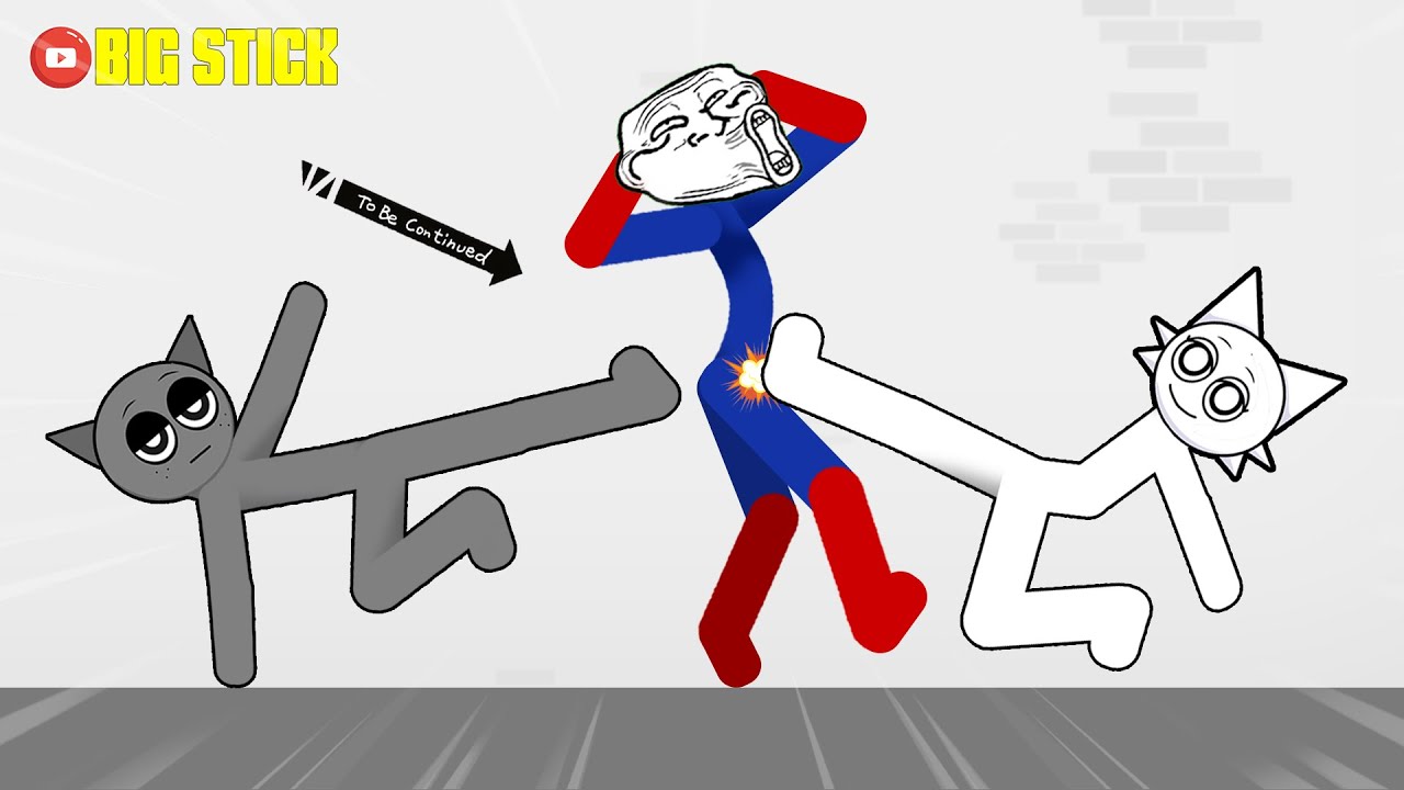 Best Falls | Stickman Dismounting Compilation | Funny Moments of Sprunki #4
