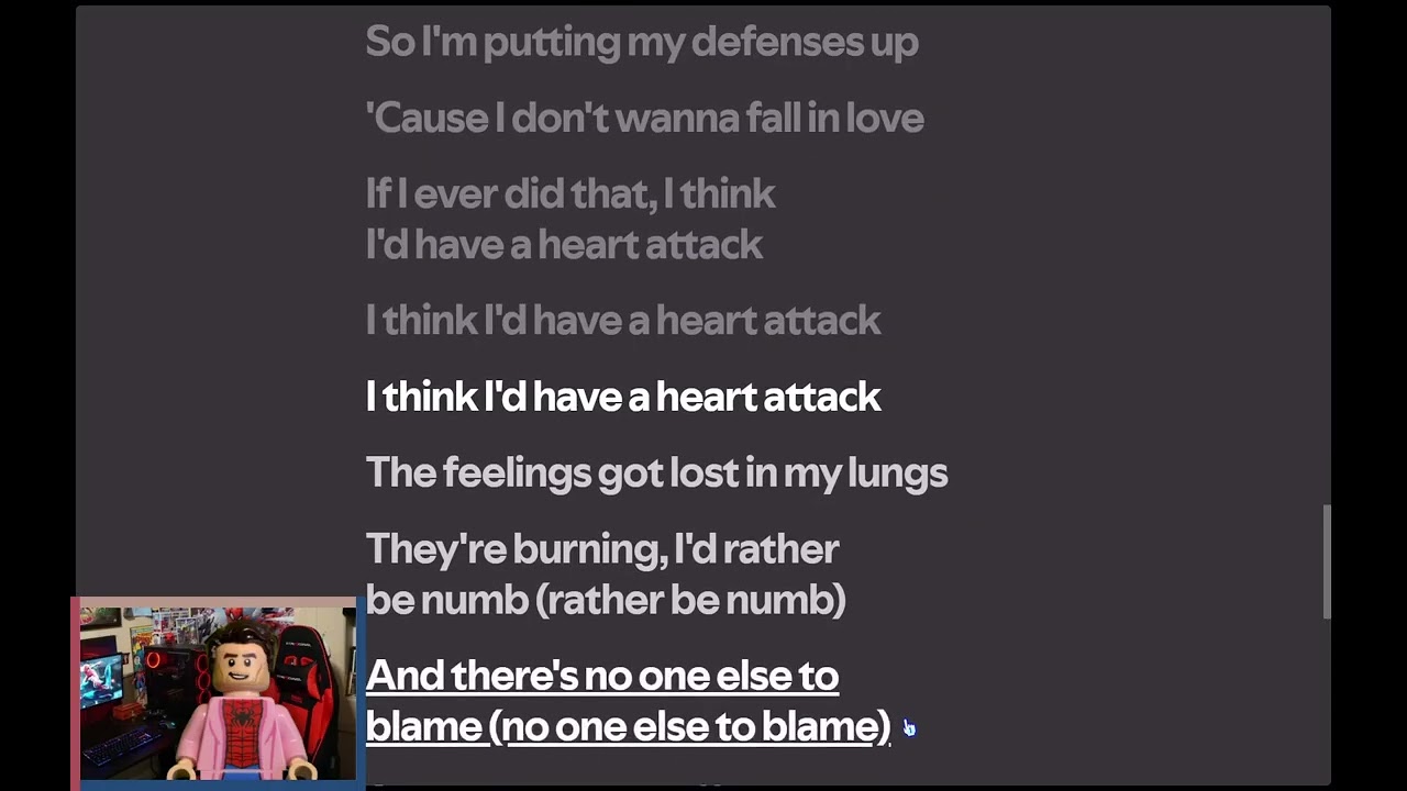 Lego Peter B Parker Sings Heart Attack by Demi Lovato