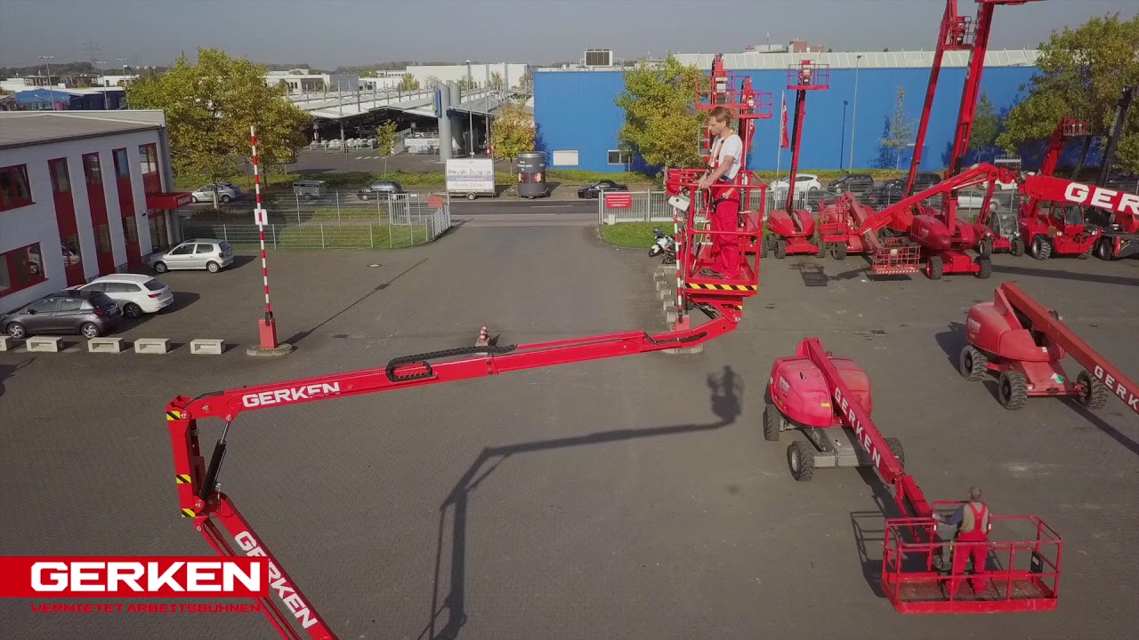 Gerken Gelenkteleskop-Arbeitsbühne: GG 135-15 W