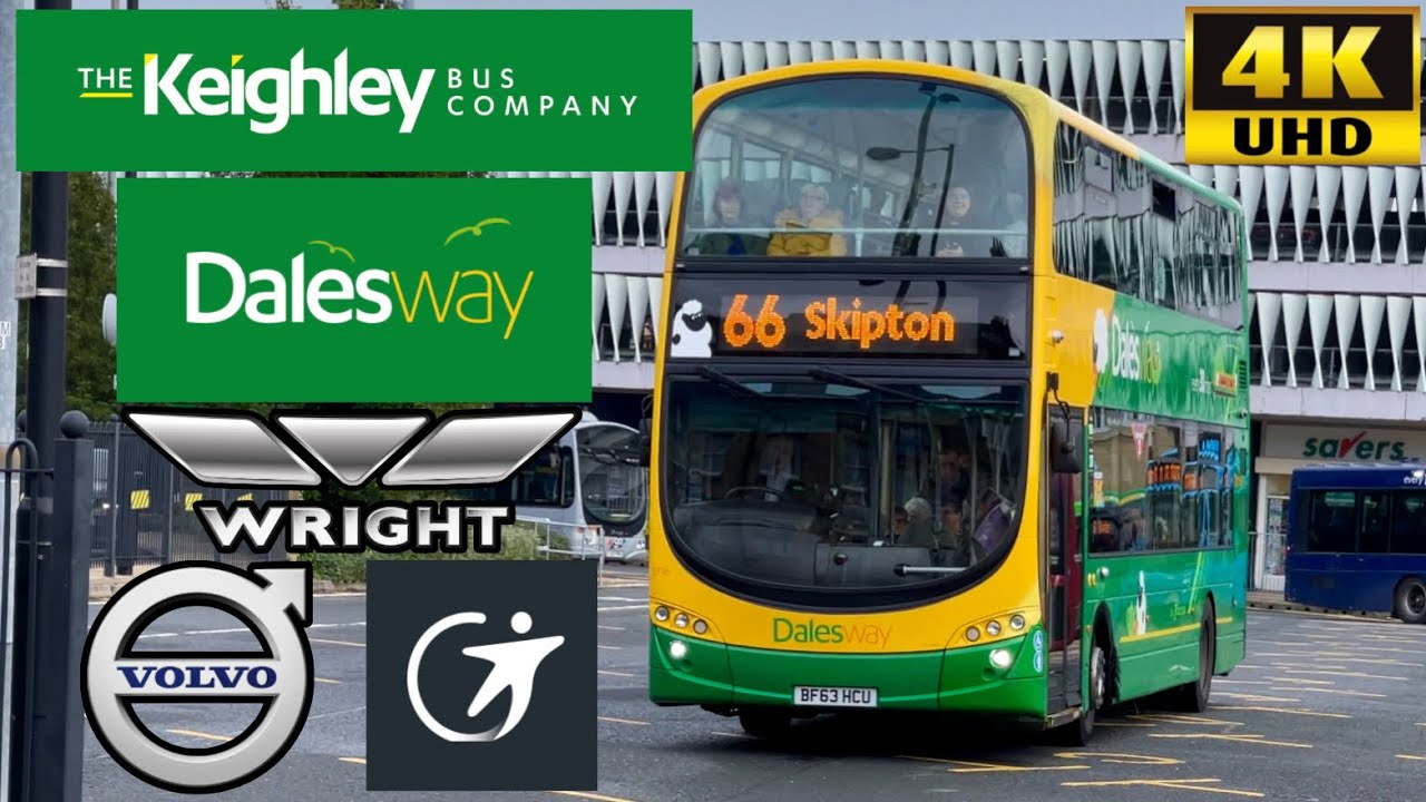 [Transdev: Dalesway 66 Keighley to Skipton via Steeton, Airedale Hospital] Wright Gemini2 Volvo B9TL