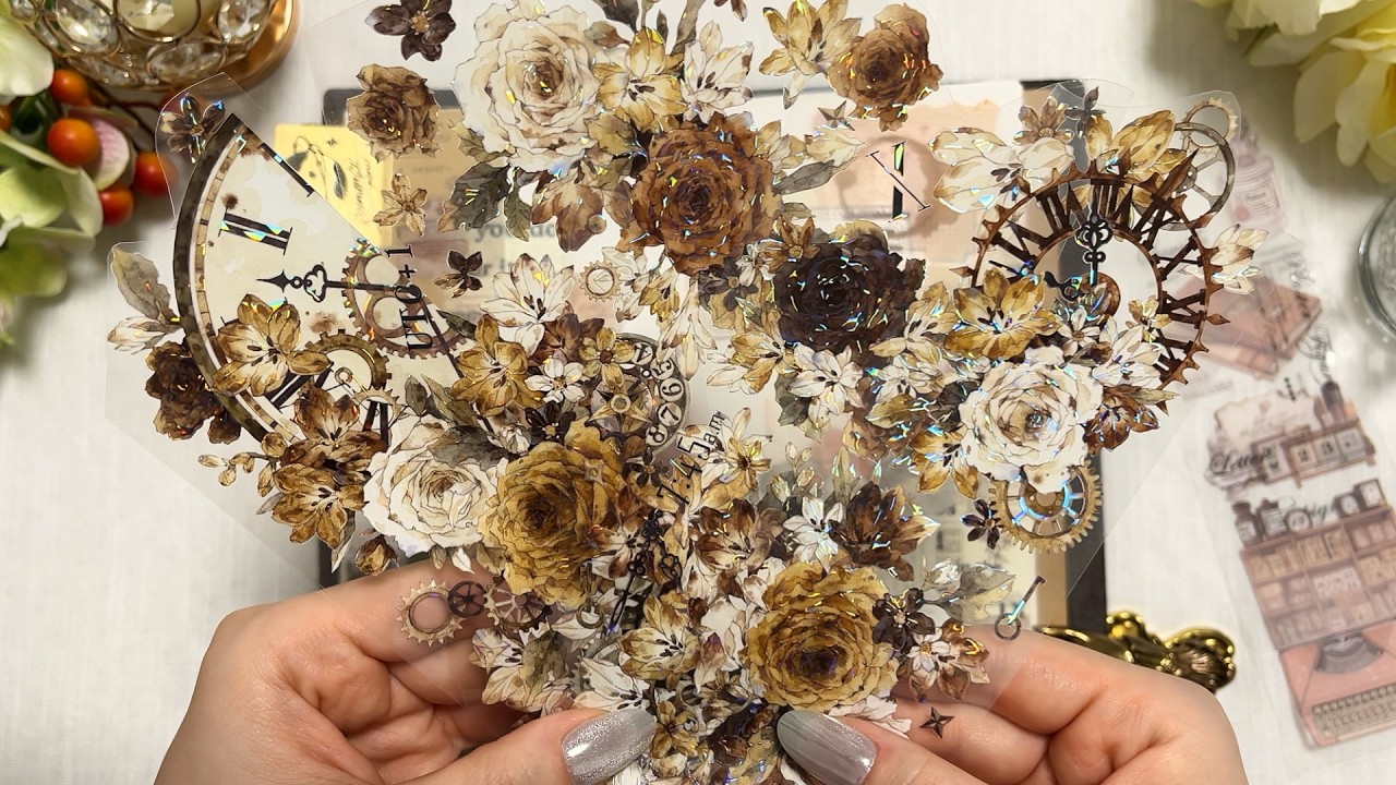 ASMR ☕️따뜻한 라떼가 생각나는 다이어리 꾸미기ㅣAesthetic Art journalingㅣScrapbookingㅣCollageㅣ手帳デコㅣコラージュㅣ다꾸