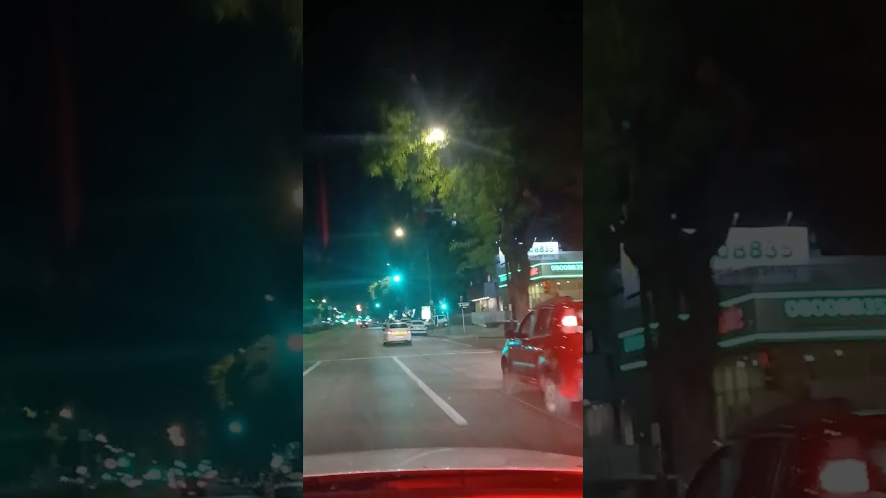Montevideo nocturno siendo taxista 🚖