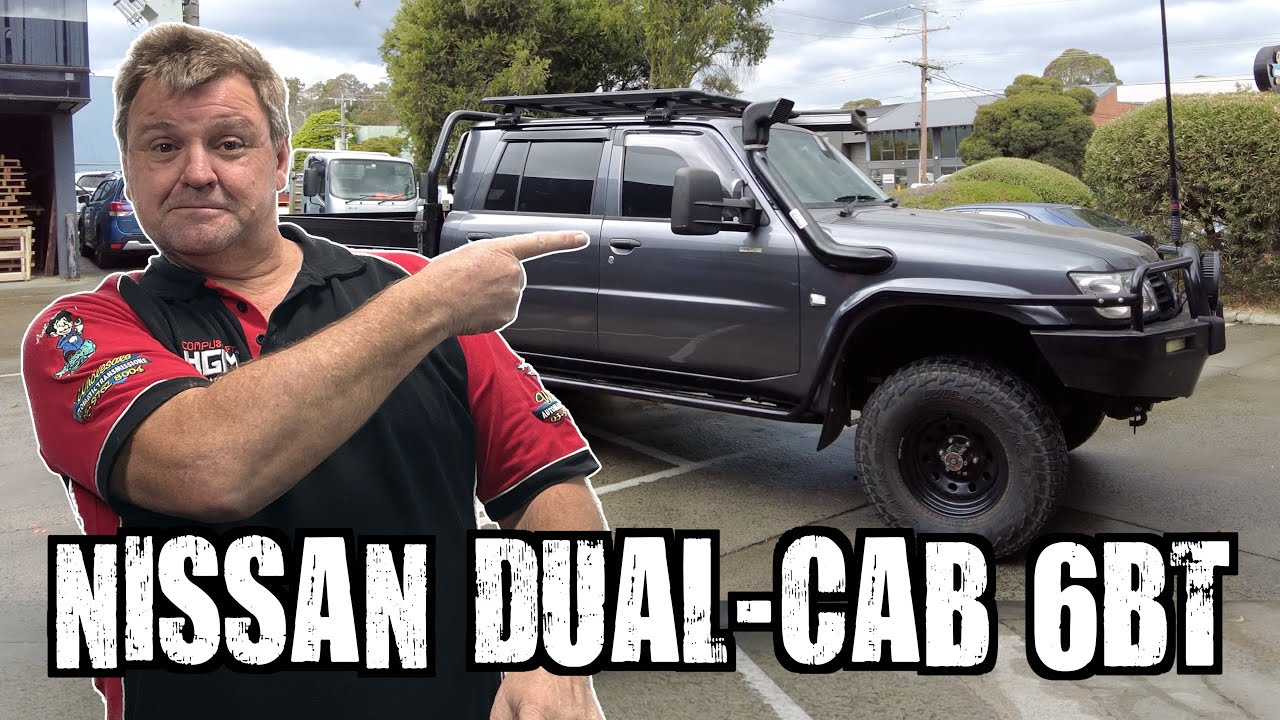 EPIC Nissan Patrol Dual-Cab 6BT Cummins Build!
