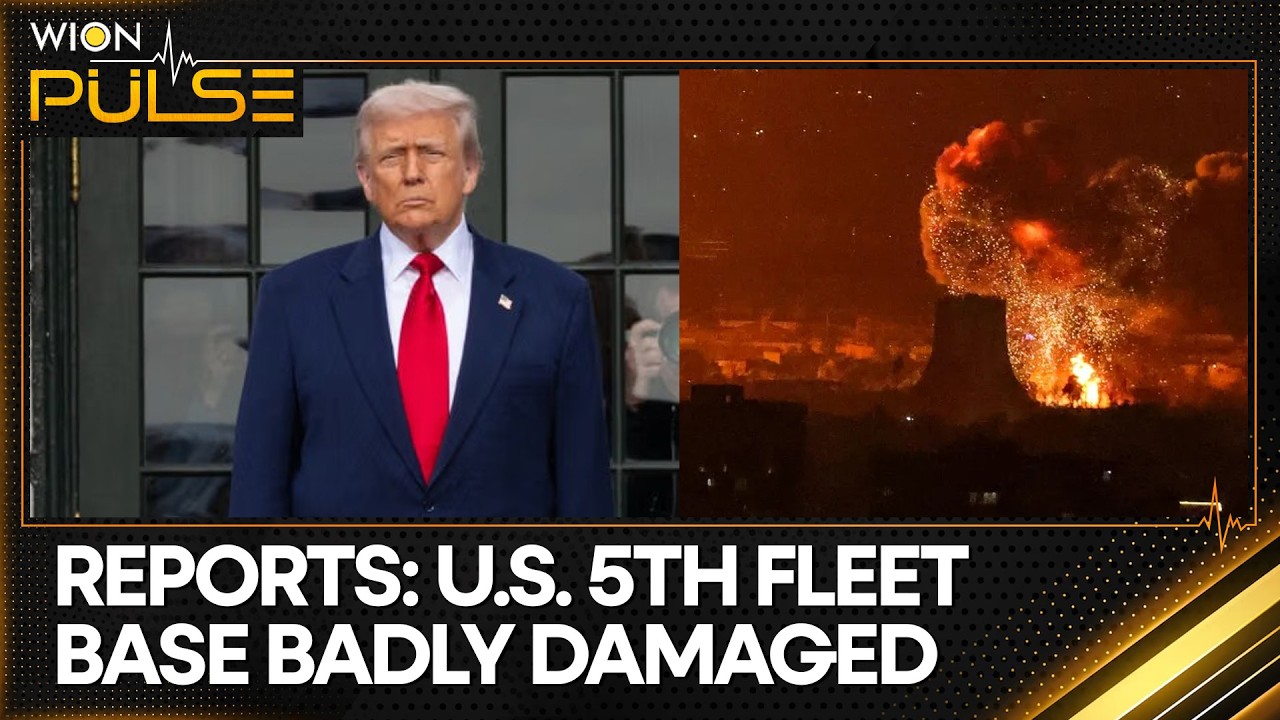 US Navy Admits Iran Caused Extensive Damage to Bahrain Base | WION Pulse
