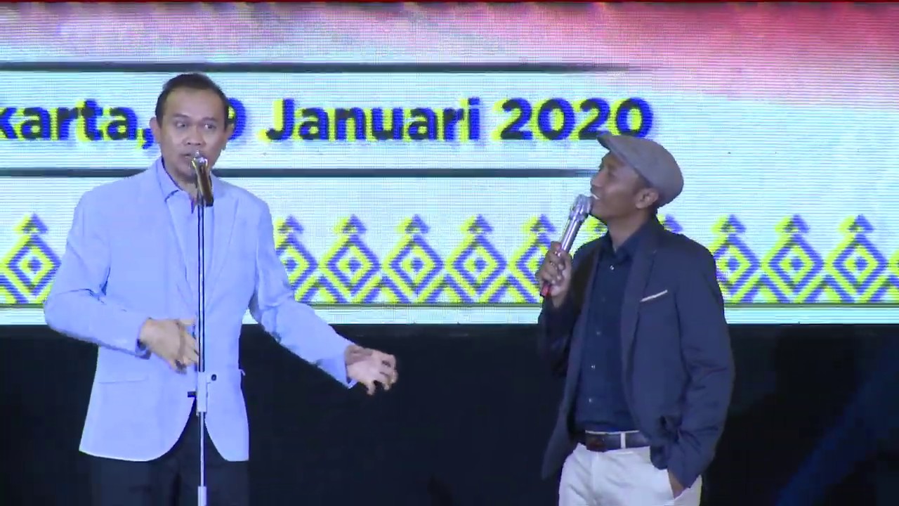 Aslii Ngakaakk.. Stand Up Cak Lontong di RAPIM POLRI 2020