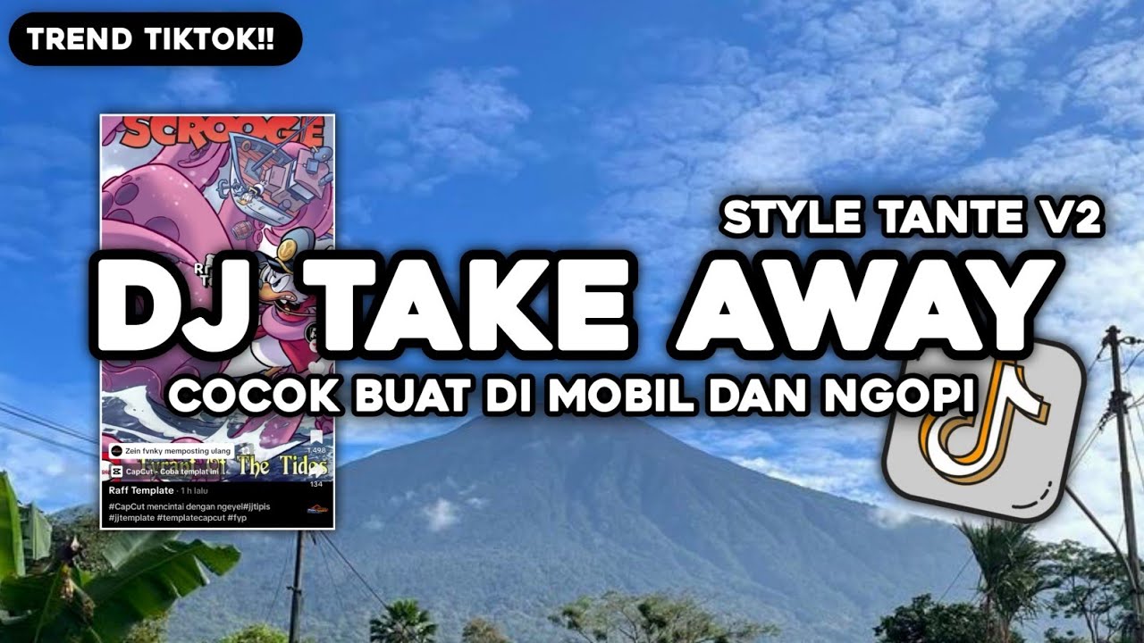 DJ TAKE AWAY OLD REMIX STYLE TANTE V2 SLOW FULL SONG VIRAL BY MUSLIH FVNKY ft @2abiee 