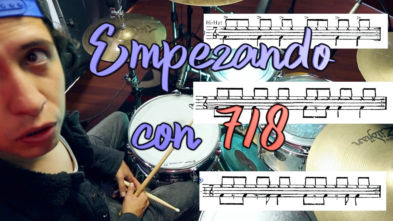 12 Ejercicios para empezar a tocar 7/8 en Batería | Hugo Zerecero