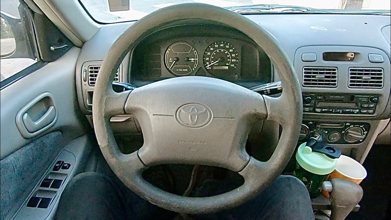 2000 Toyota Corolla CE POV Test Drive How To buy a Old Used Toyota