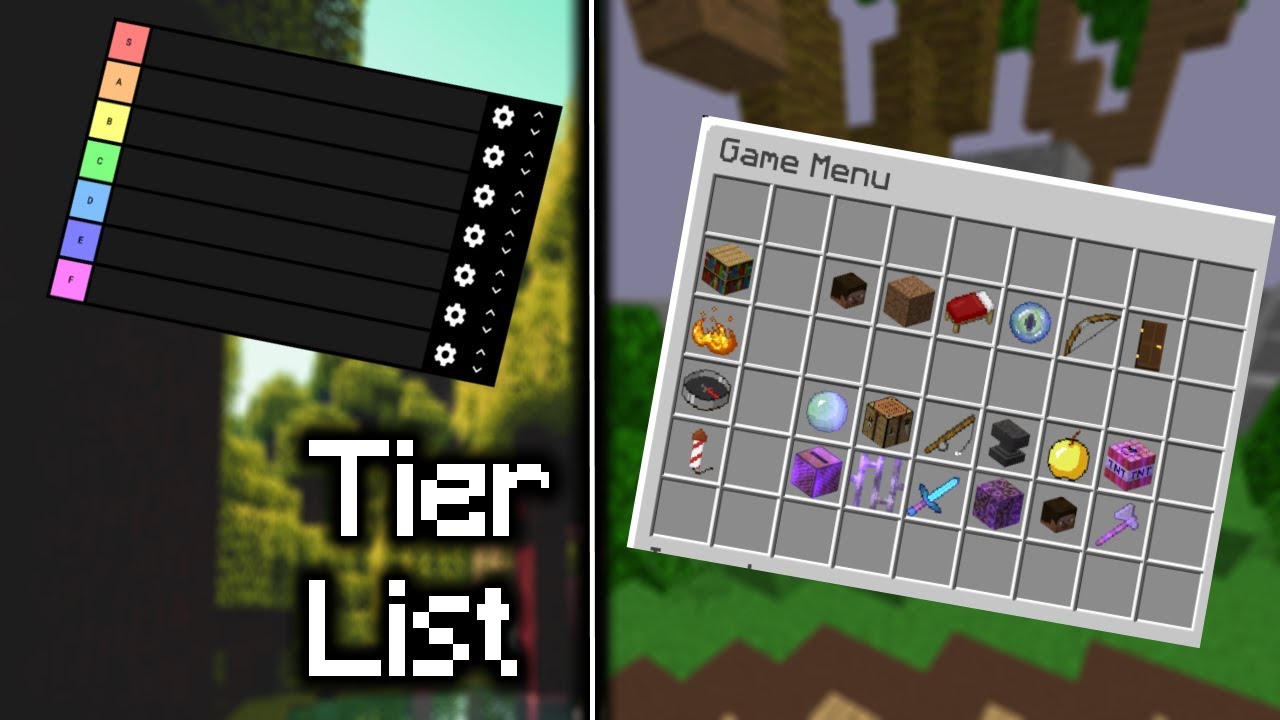 Ranking All Hypixel Gamemodes (tier list)