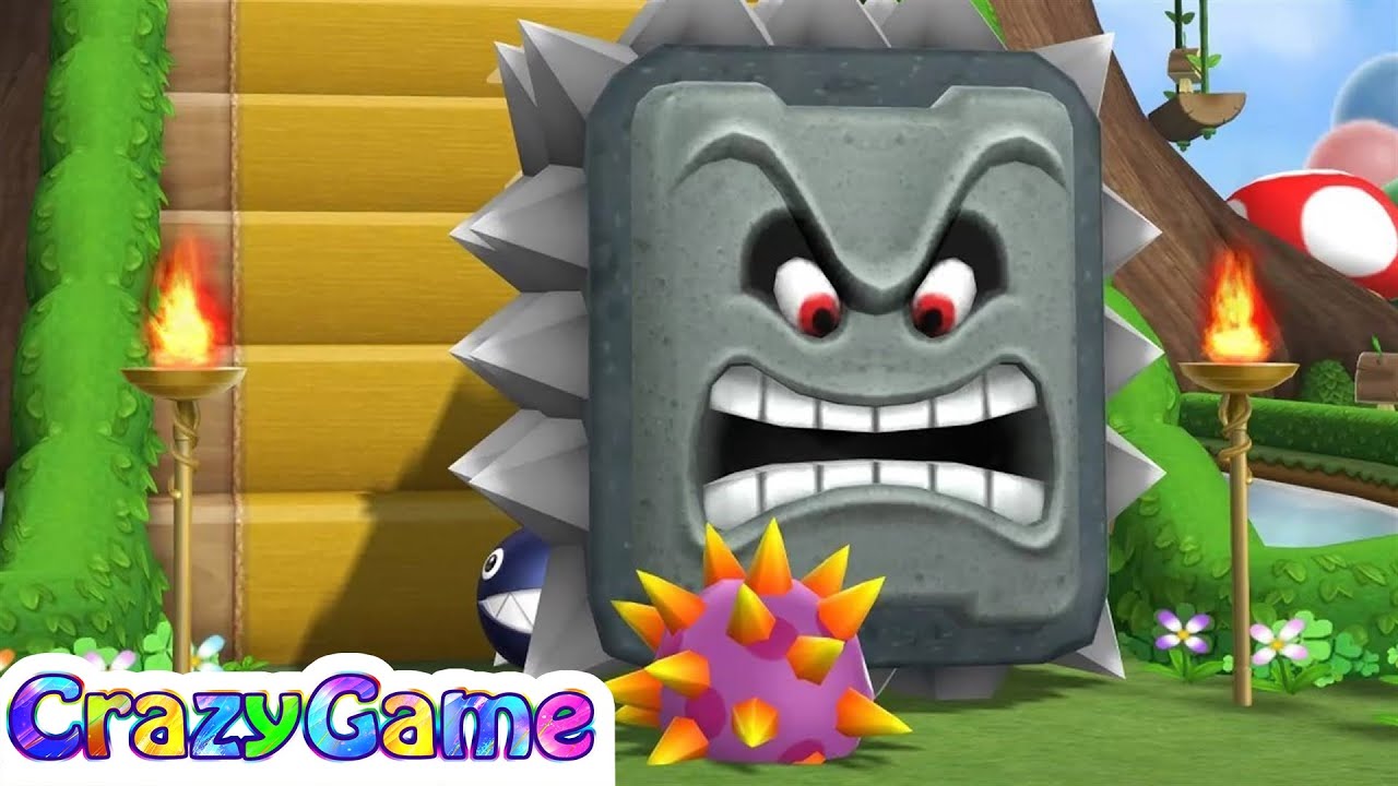 Mario Party 9 Step It Up #71 Chain Chomp vs Whomp (Free for All Minigames)