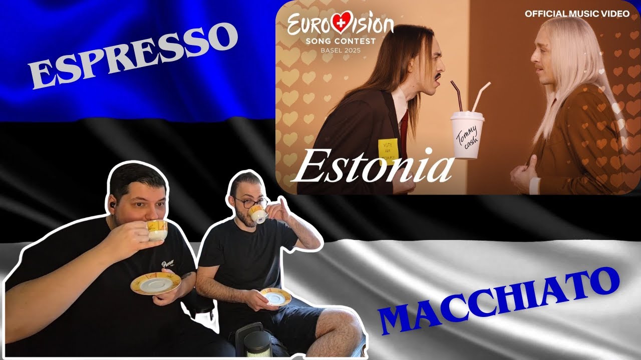 Tommy Cash - Espresso Macchiato | Estonia 🇪🇪 | Eurovision 2025 | Greeks React