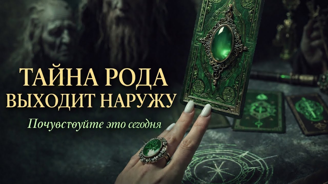 ✨ Тайна рода выходит наружу… Вы почувствуете это сегодня ✨🌙🕯️🧬 