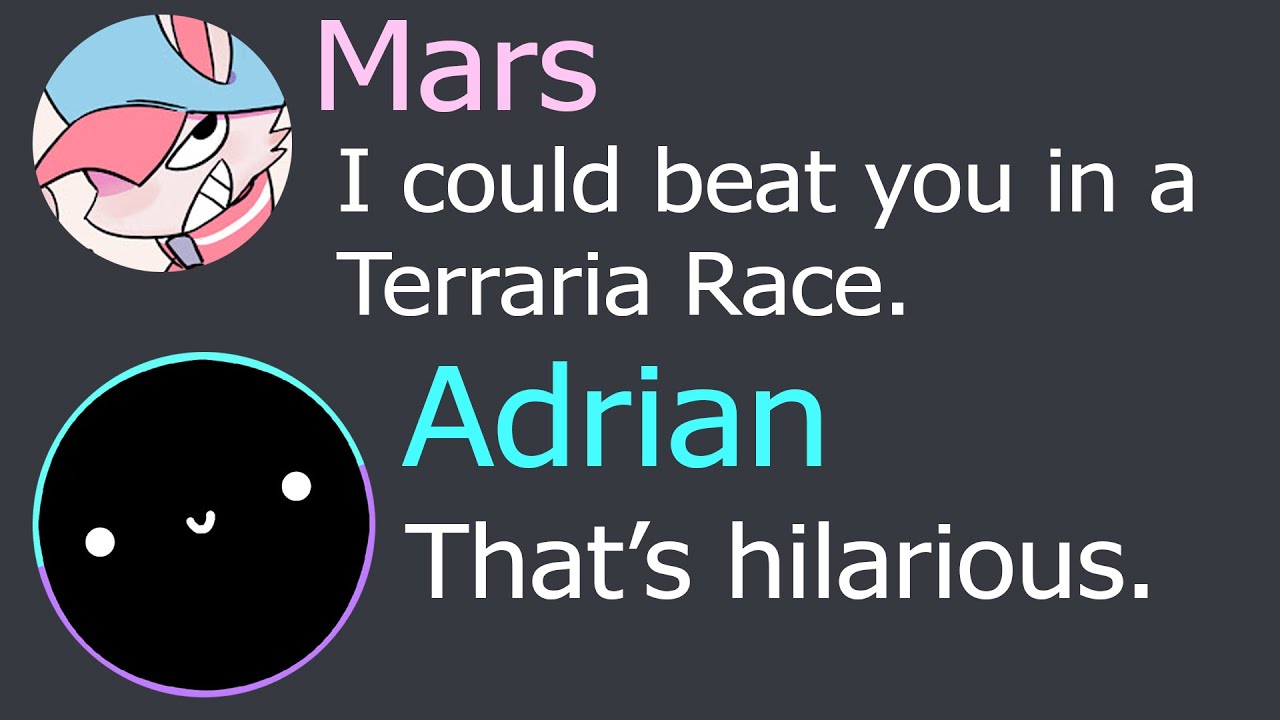 Один ютубер Terraria подумал, что сможет победить меня в гонке рандомайзера...