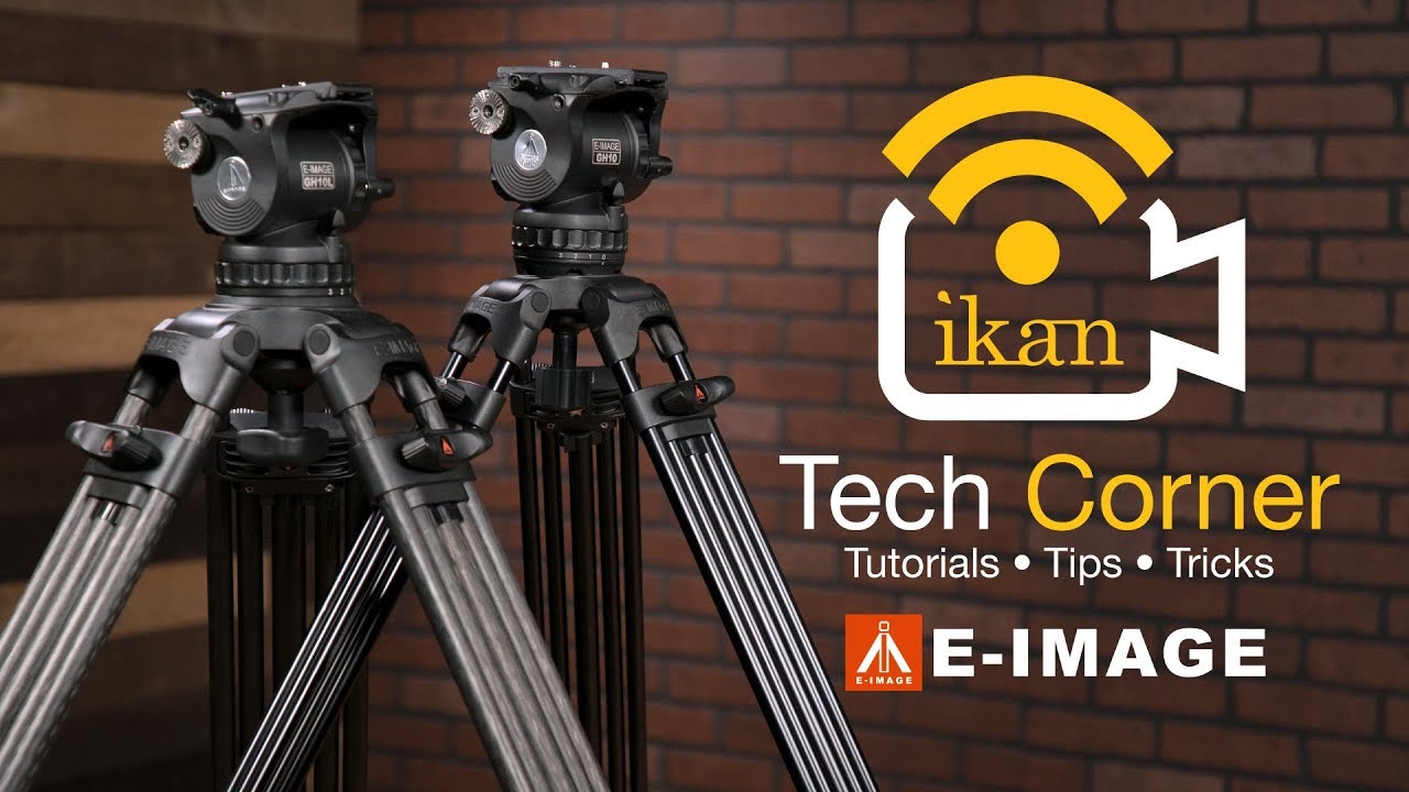E-Image Aluminum and Carbon Fiber Tripods w/ GH10 Head | Ikan Tech Corner
