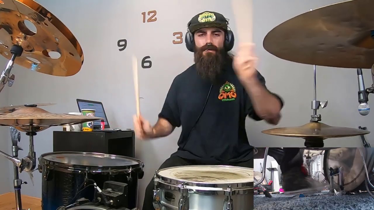 ALMOST EASY | AVENGED SEVENFOLD - SINGLE PEDAL DRUM COVER.