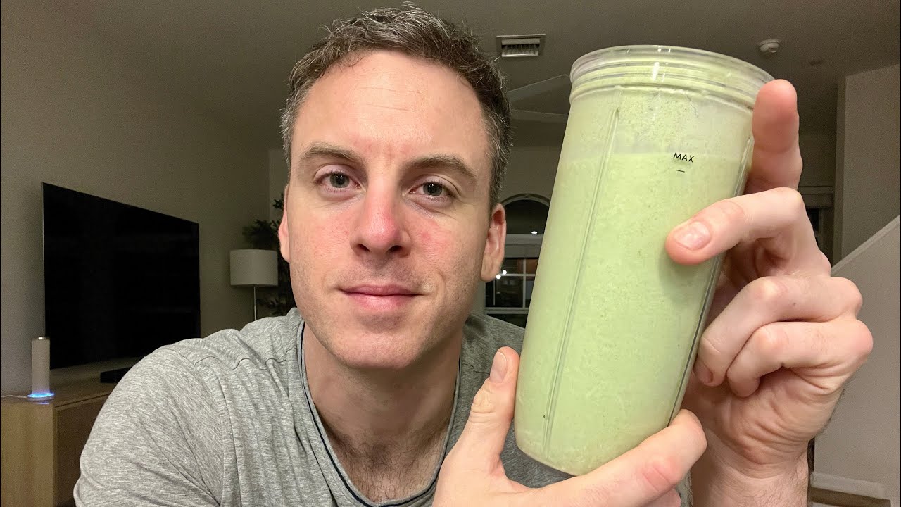 ASMR-смузи 🍹🥭 | Смузи из манго и шпината + Разговор о фитнесе и приготовлении еды